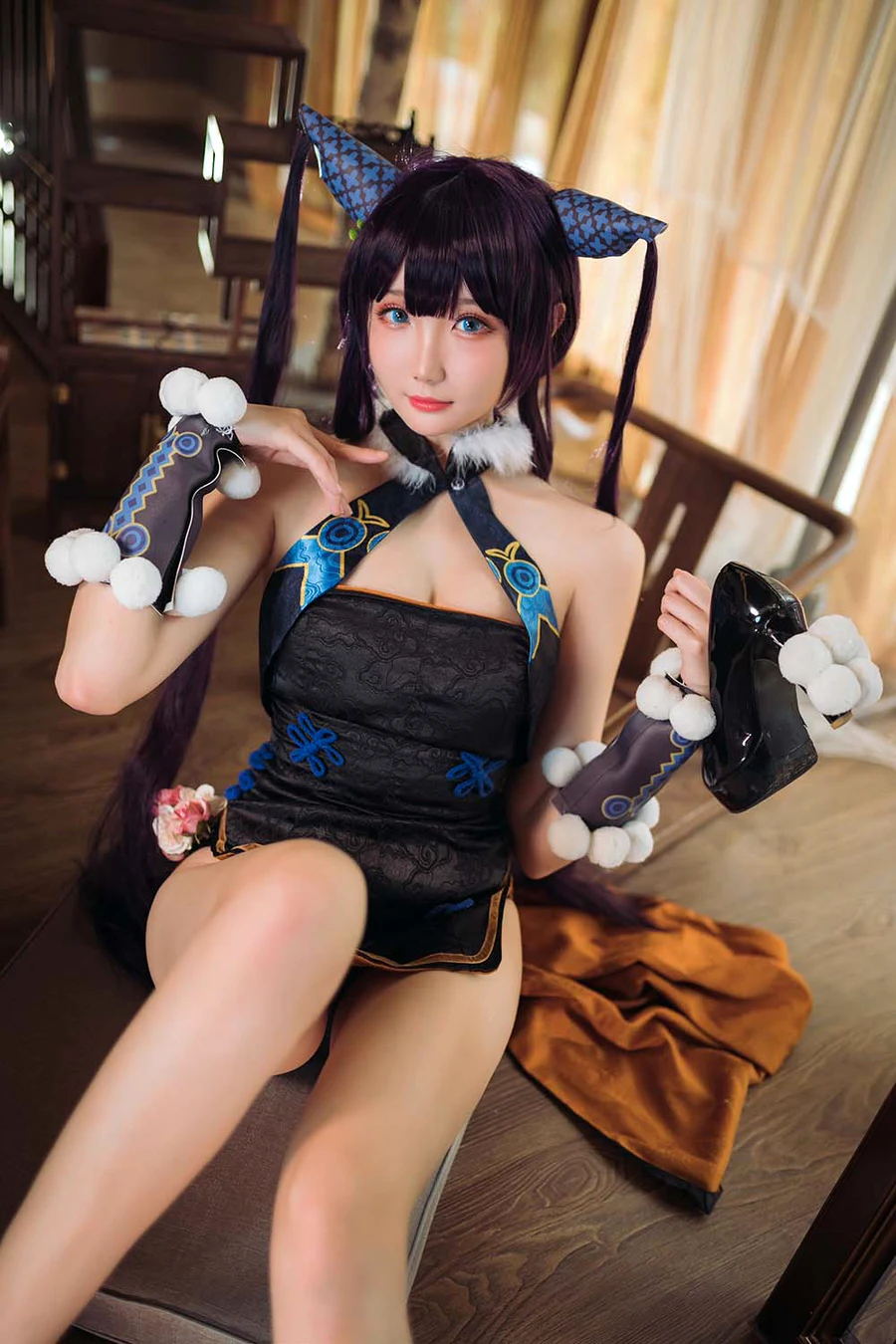 瓜希酱 – 杨贵妃 cosplay-第1张