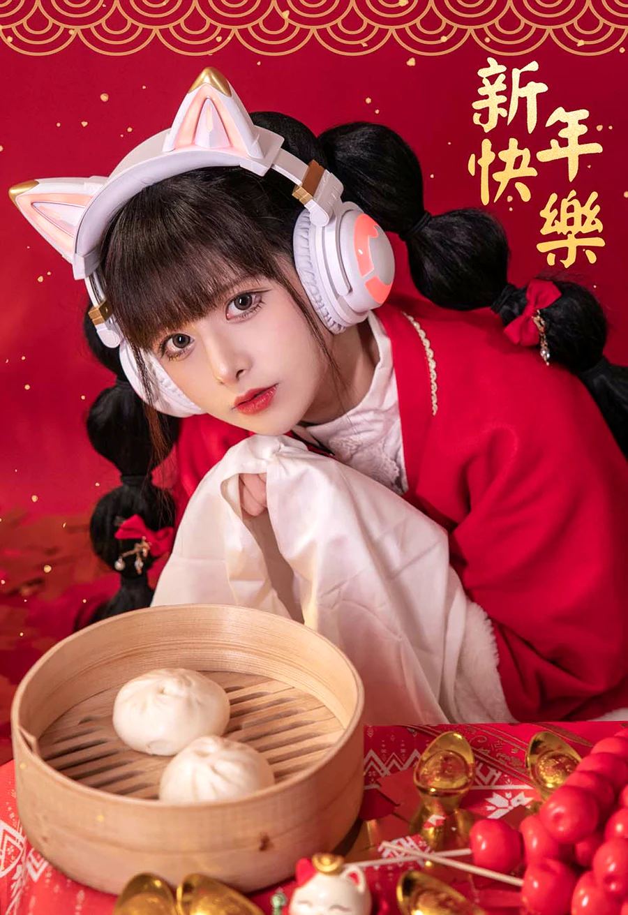 腥味猫罐 – 新年快乐 cosplay-第2张