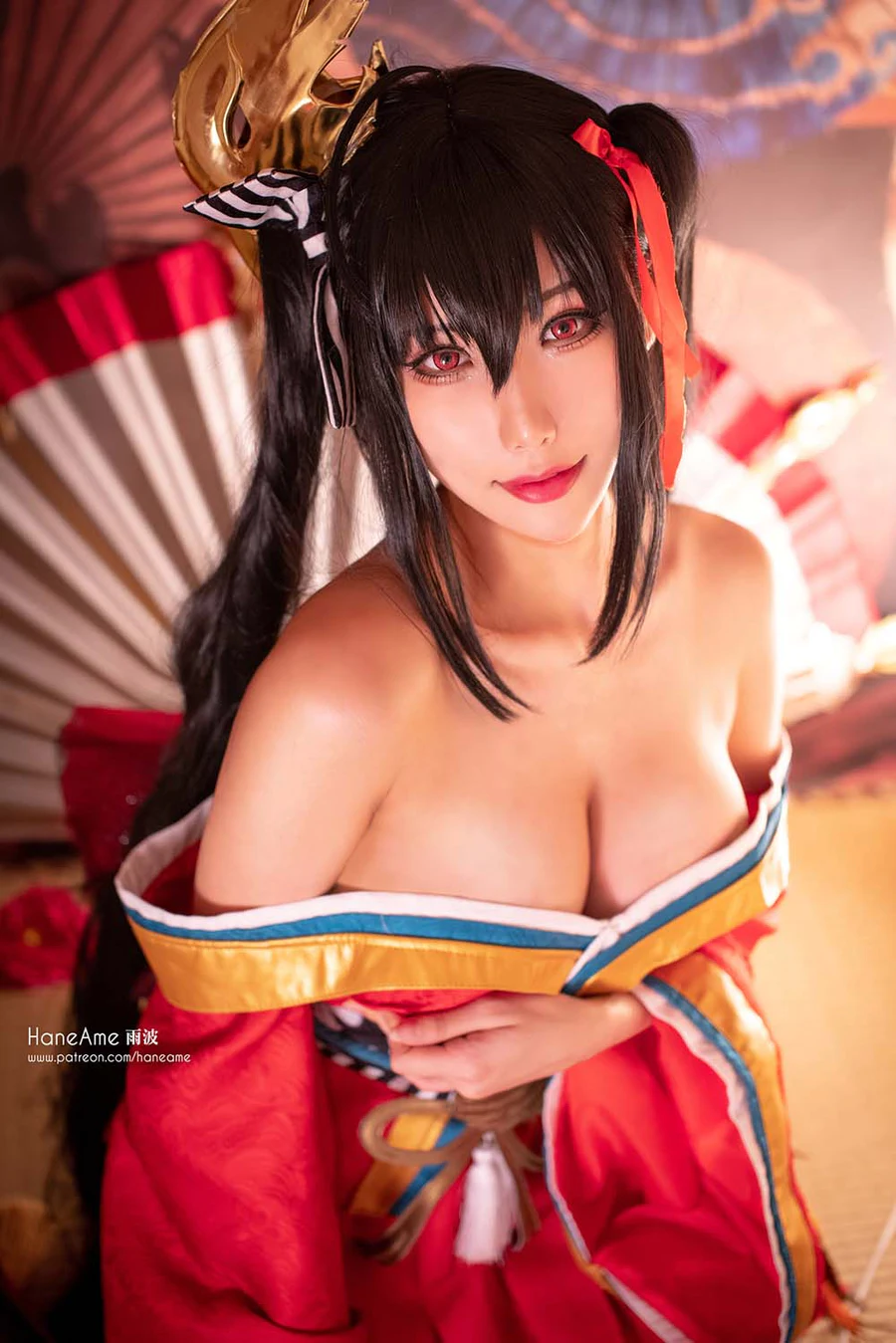 Hane Ame 雨波写真 – Taihou official kimono (Azur Lane) cosplay-第1张