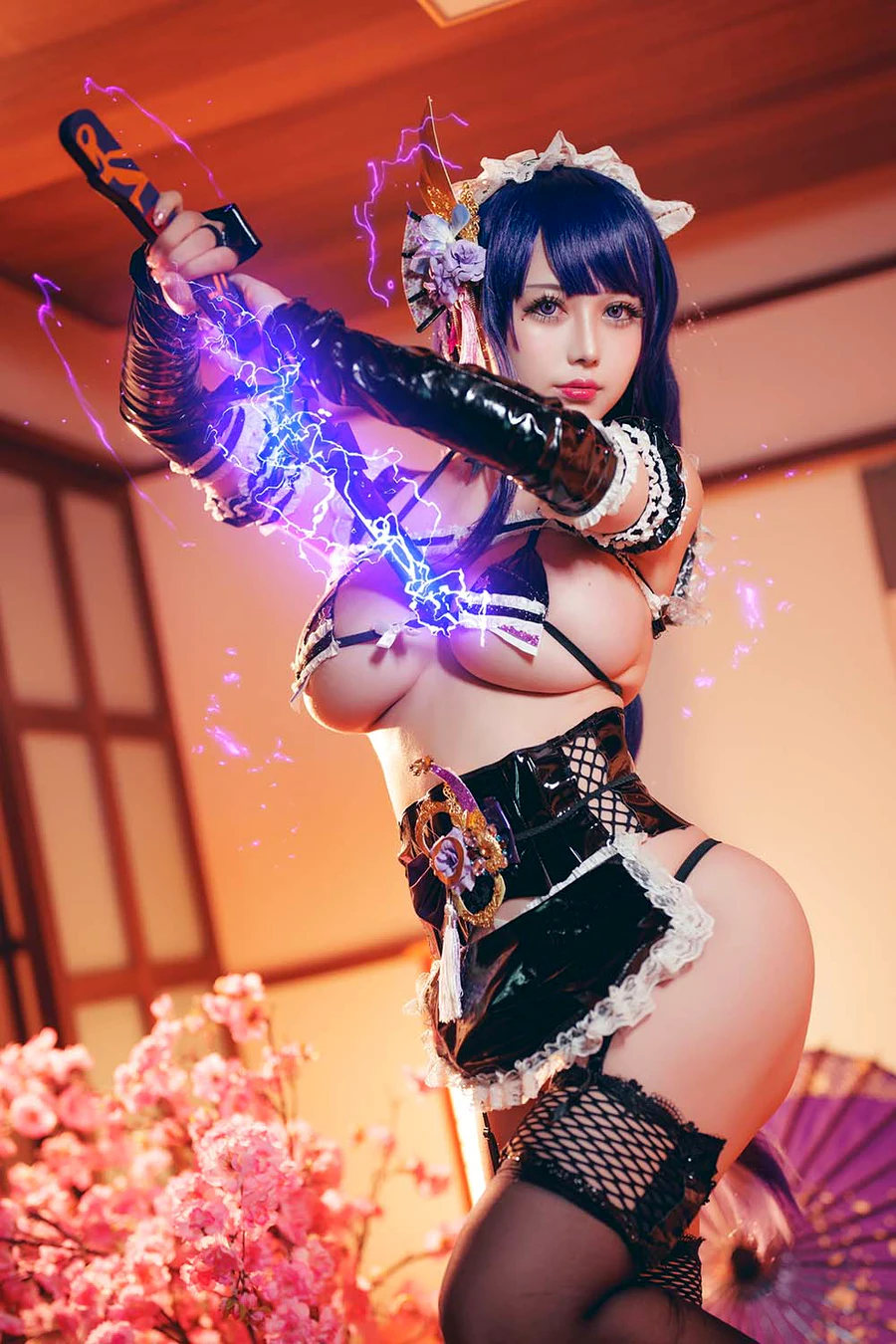 沖田凜花Rinka – 雷電將軍 cosplay-第1张