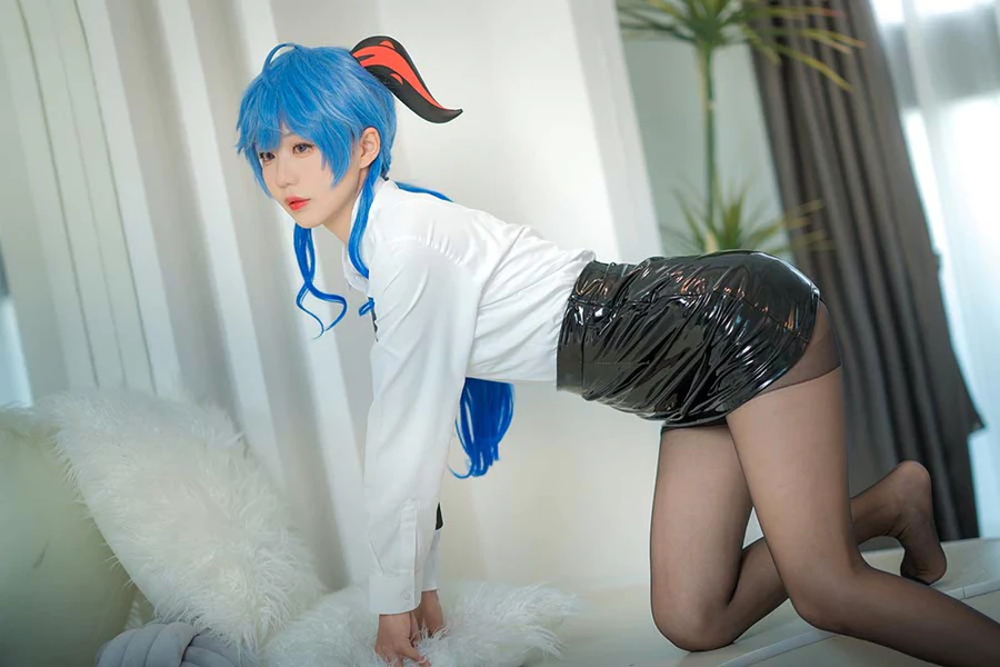 无影喵喵 – 甘雨OL cosplay-第1张