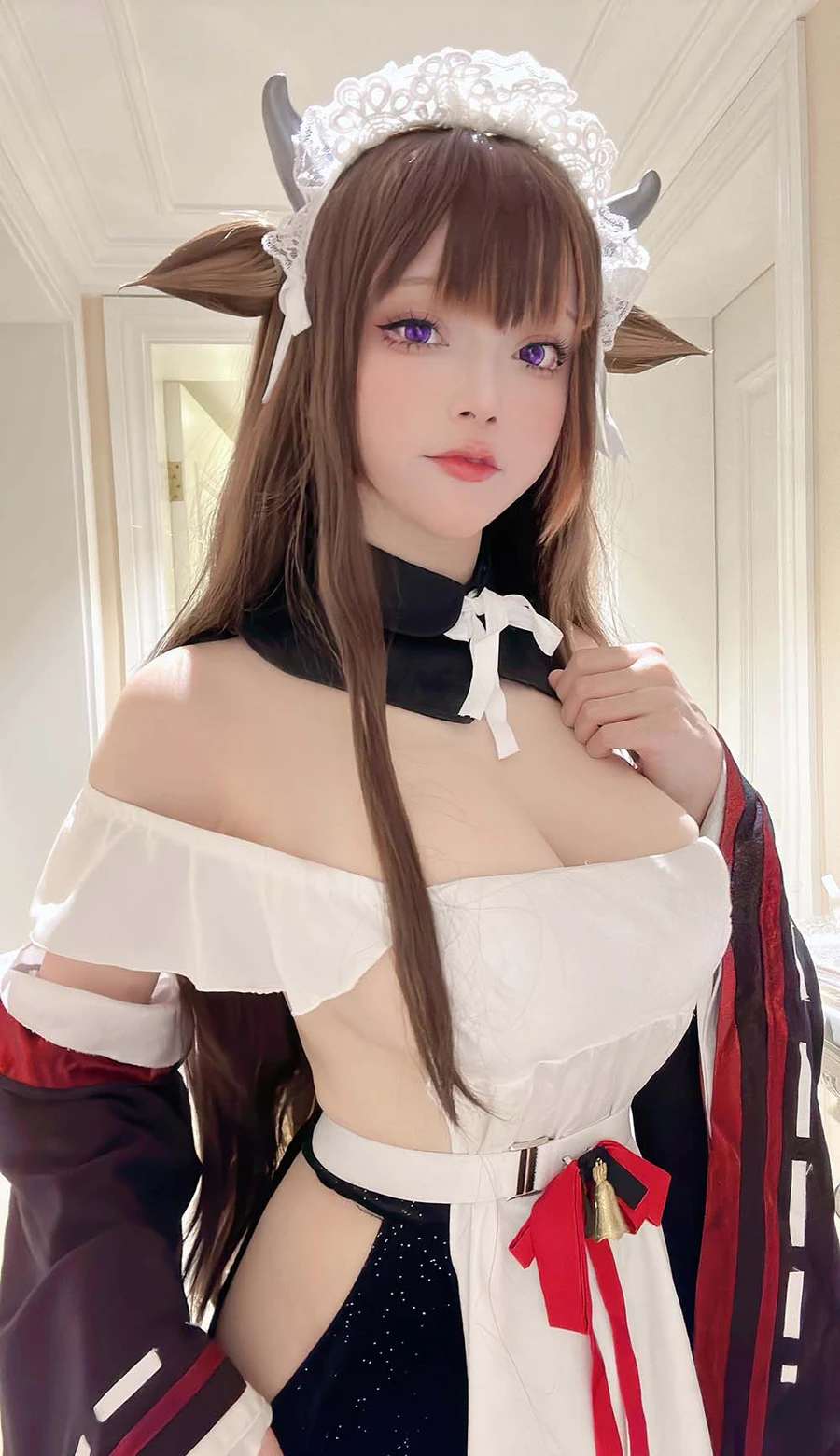 黑龙贯通 – 女仆牛牛 cosplay-第2张