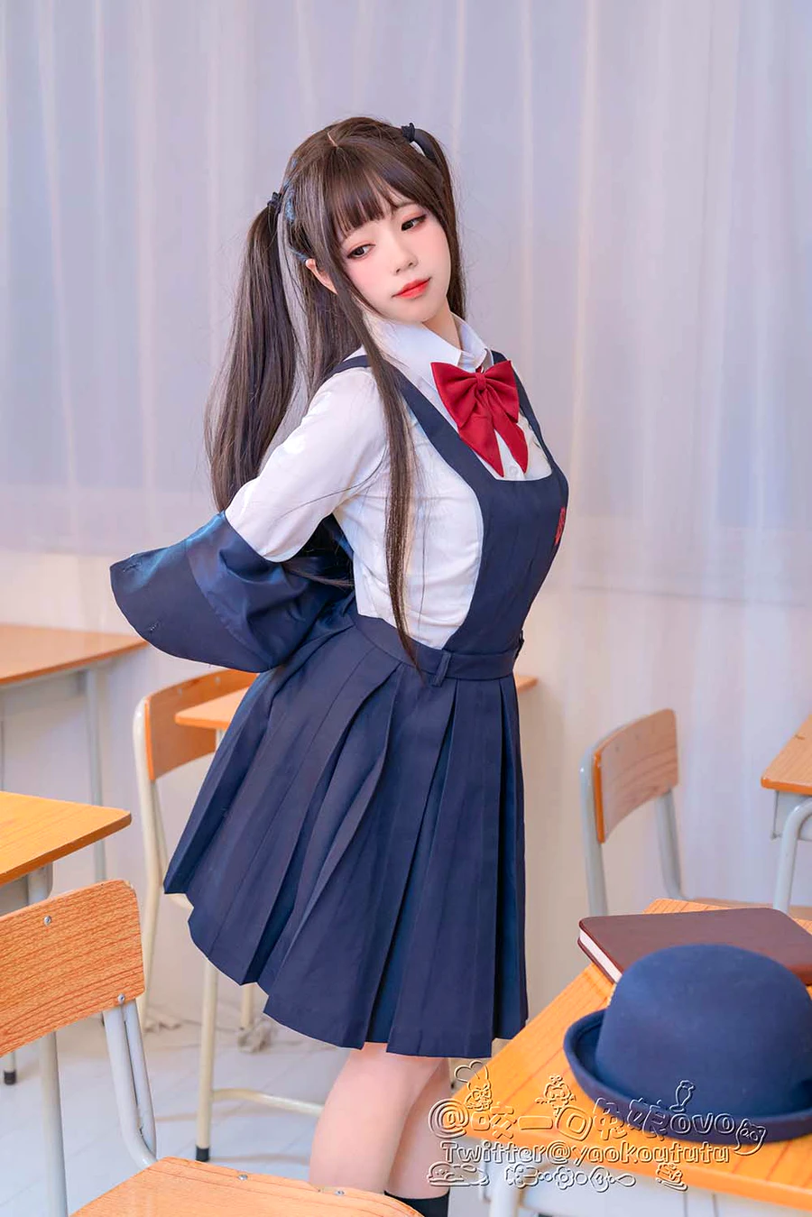 咬一口兔娘 – 入学式 cosplay-第2张