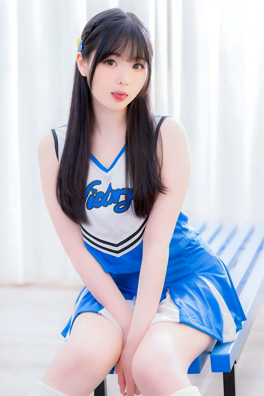 霜月shimo – Cheerleader cosplay-第1张