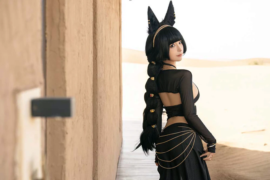 蠢沫沫 – 沙漠狐 cosplay-第2张