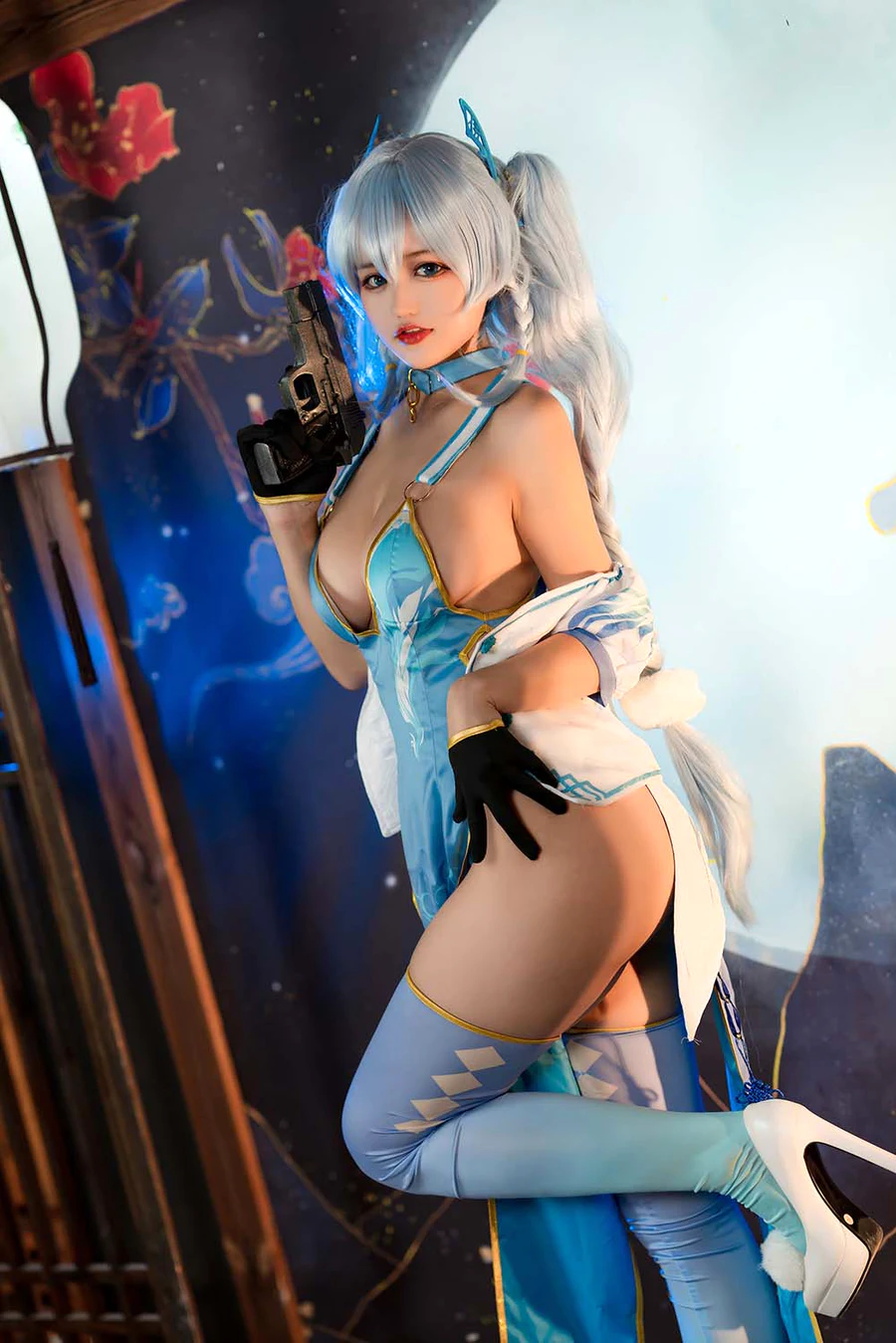 小仓千代w – pa15旗袍 cosplay-第1张