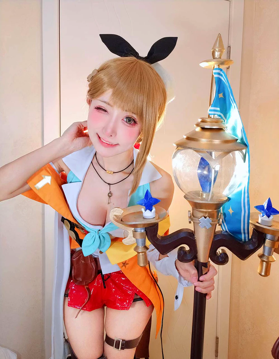 紫氯氯 – 莱莎琳·斯托特 cosplay-第1张