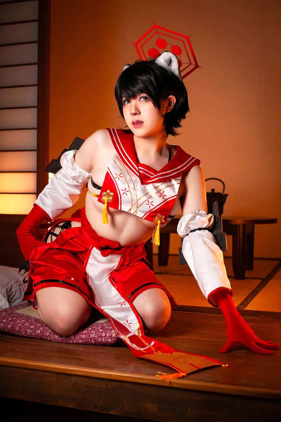 Hatori Sama – Kasuga Tsubaki cosplay-第2张