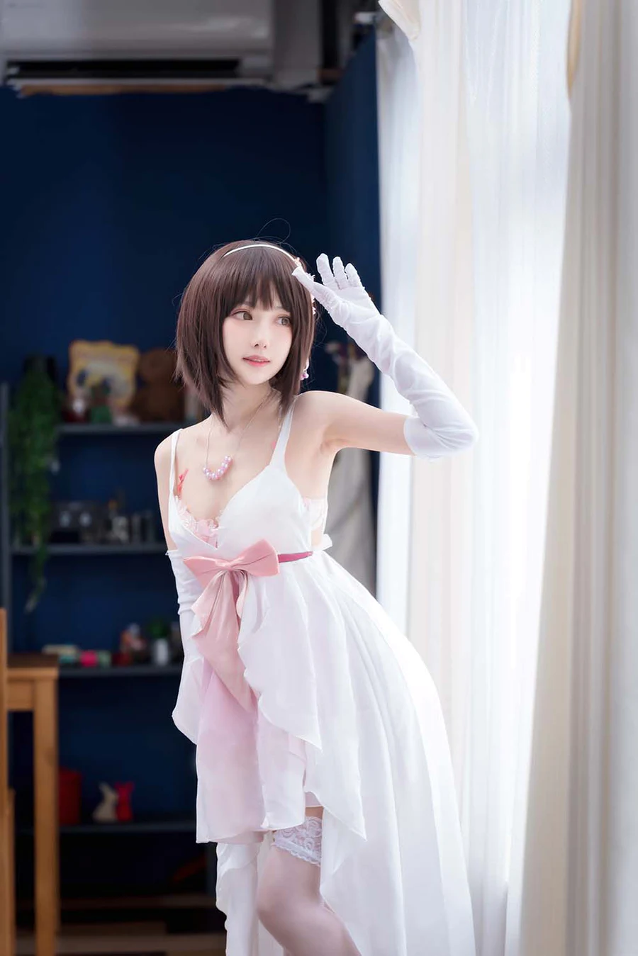 Shika小鹿鹿 – 加藤惠 cosplay-第1张