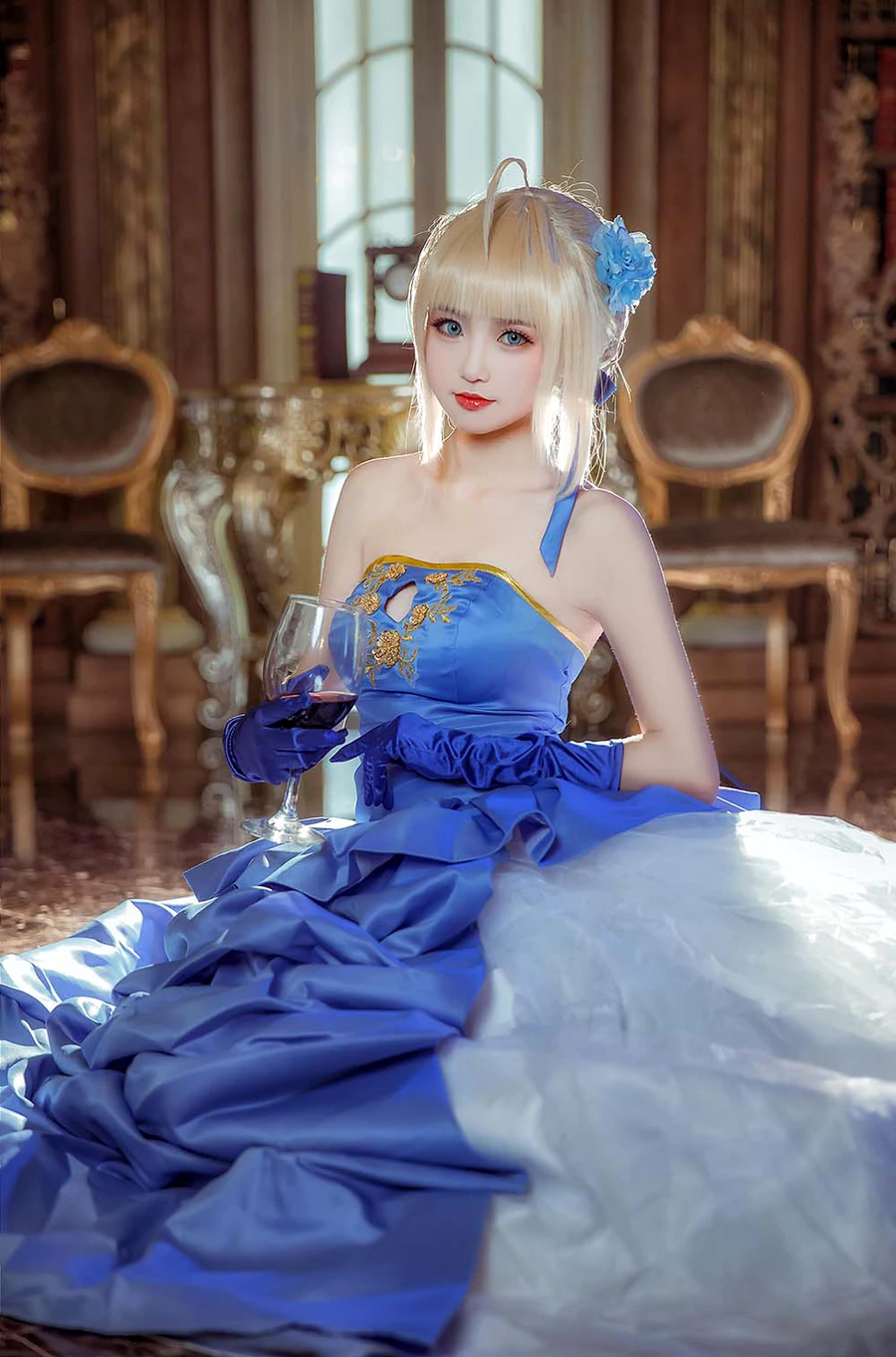 这个泡泡就是逊啦 – 阿尔托莉雅十周年礼 cosplay-第2张