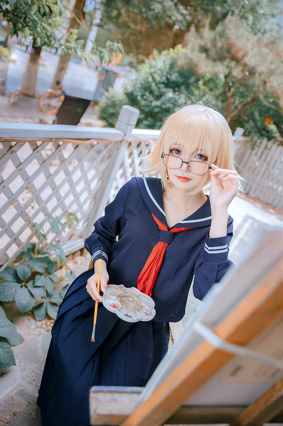 这个泡泡就是逊啦 – JK cosplay-第2张