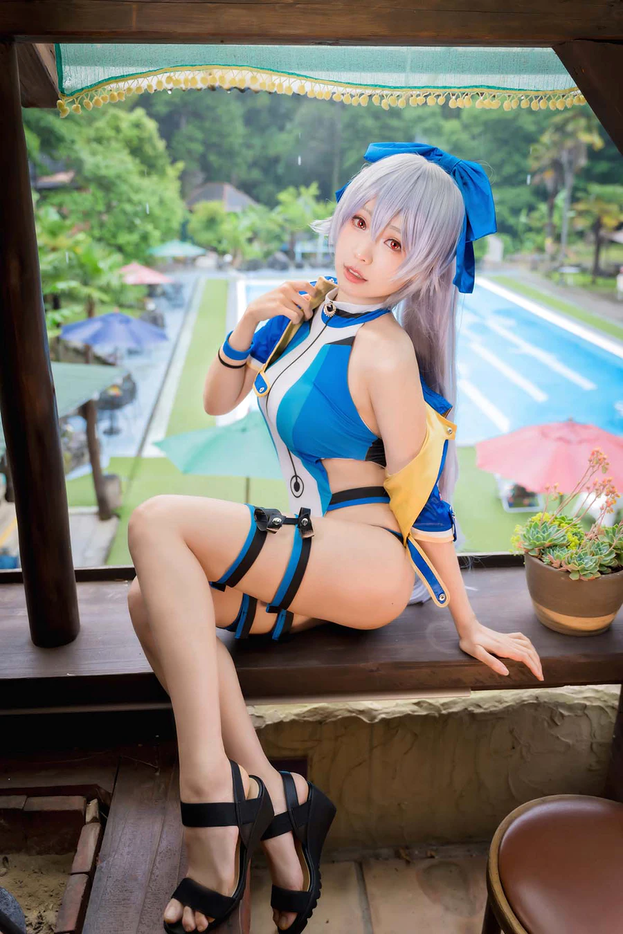 Ely_eee(ElyEE子) – Tomoe Summer cosplay-第2张