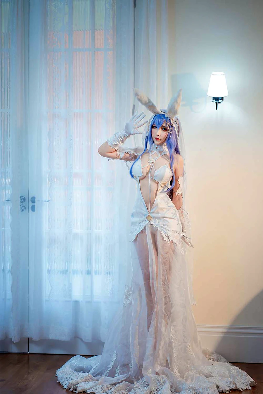 九曲Jean – 花园花嫁 cosplay-第2张