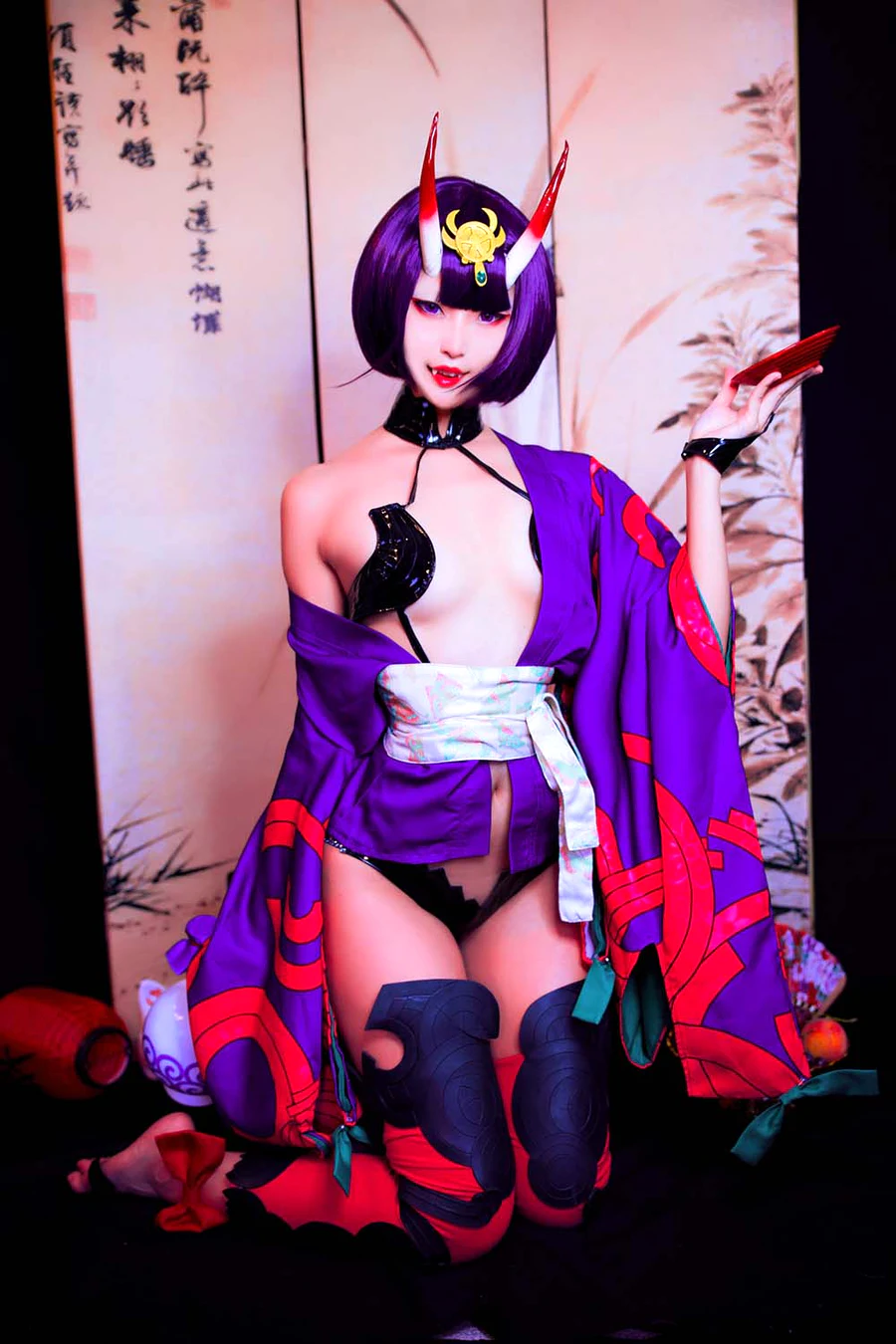 MisswarmJ – Shuten Douji cosplay-第1张