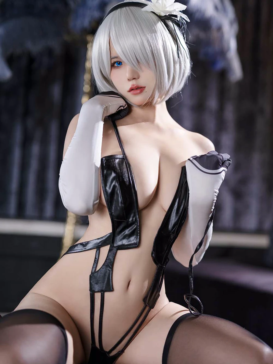 小仓千代w – 2B cosplay-第1张