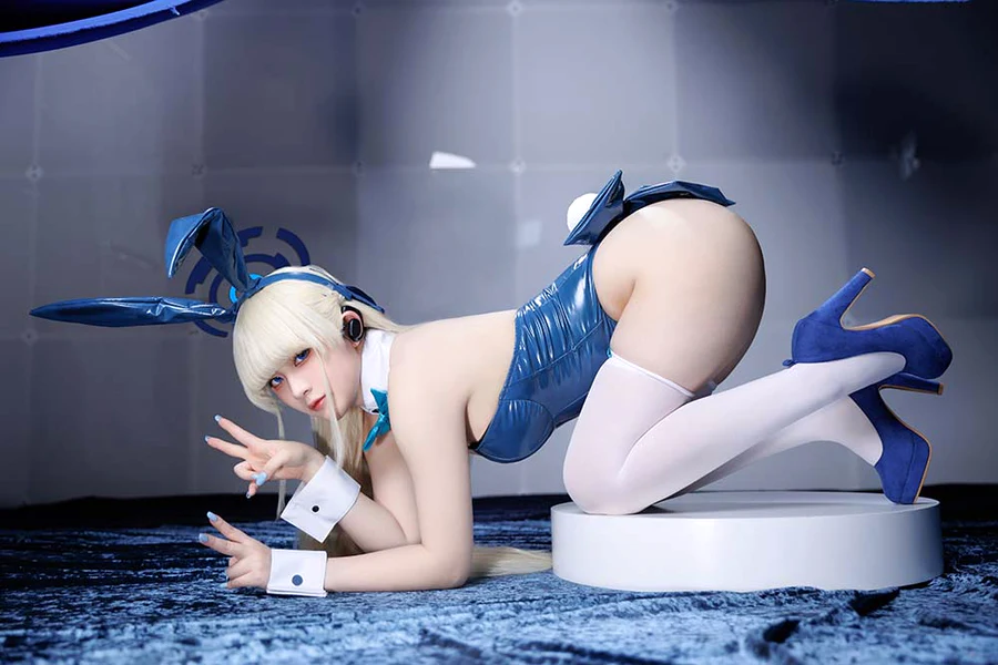 屿鱼 – Asuma Toki Bunny cosplay-第2张