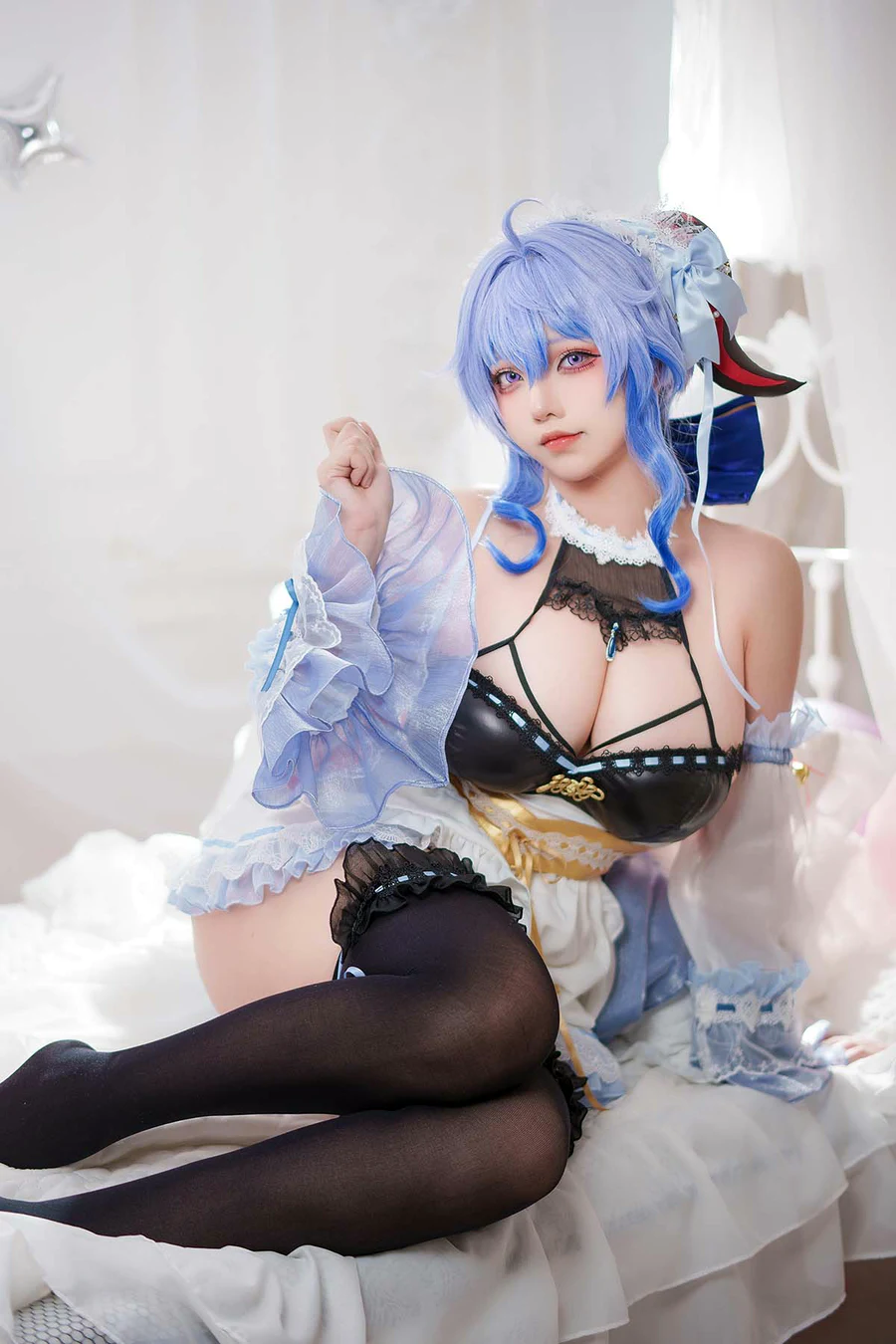 菌烨tako – 甘雨 cosplay-第1张