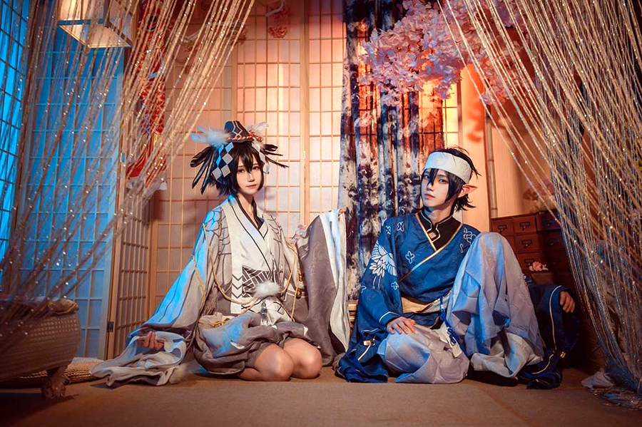 妖君白研 – 凹凸世界雷狮和风雷卡 cosplay-第2张