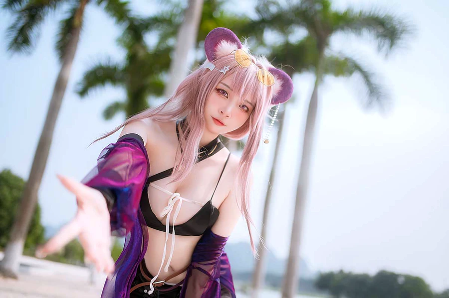 二佐Nisa – 泰拉夏日纪事 佐佐林雨霞 cosplay-第2张