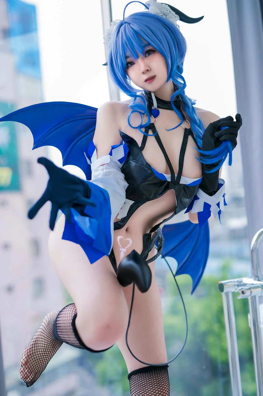 Hatori Sama – Ganyu Succubus cosplay-第1张