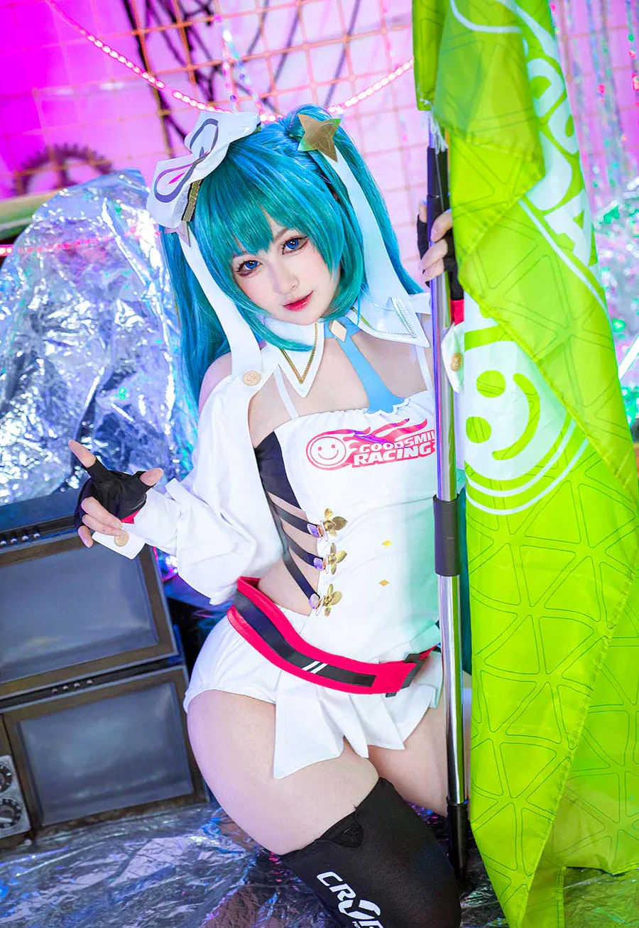 喵喵的喵吖 – 初音未来 cosplay-第1张