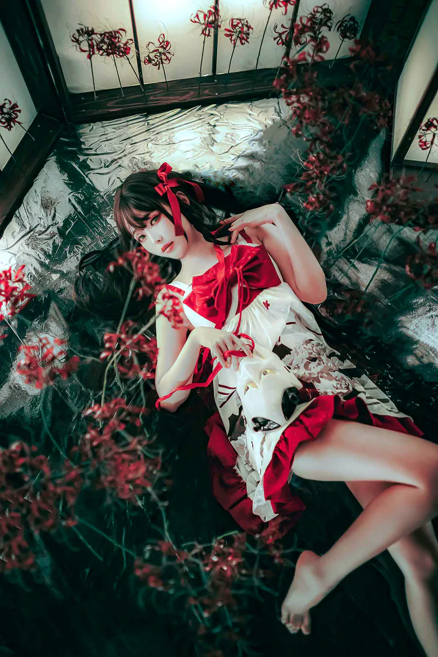 Ely_eee(ElyEE子) – Oni Higanbana 鬼面彼岸 cosplay-第1张