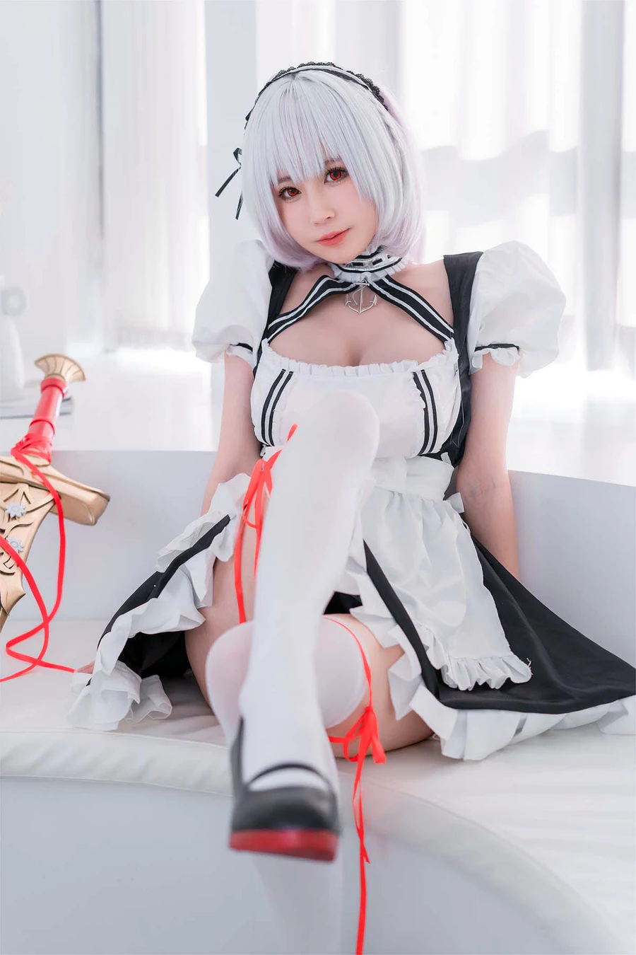 西园寺南歌写真 – 女仆本 天狼星 cosplay-第1张