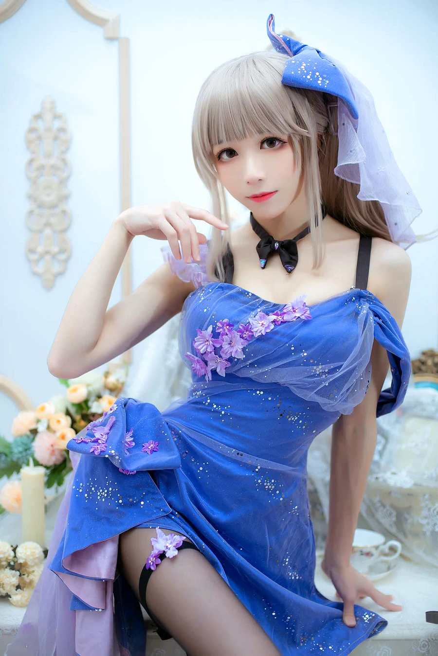 Tomoyo酱 – 少女前线 K2礼服 cosplay-第1张