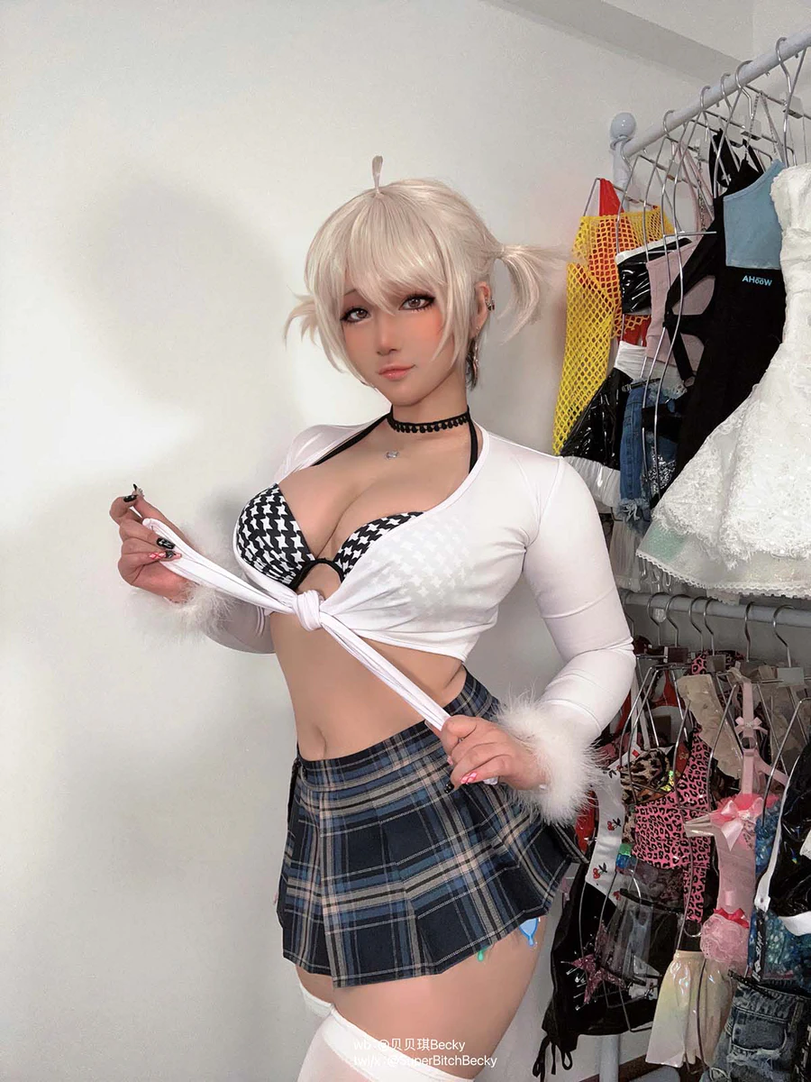 贝贝琪Becky – 辣妹 cosplay-第1张