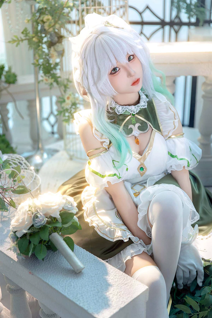 蠢沫沫 – 纳西妲 cosplay-第1张