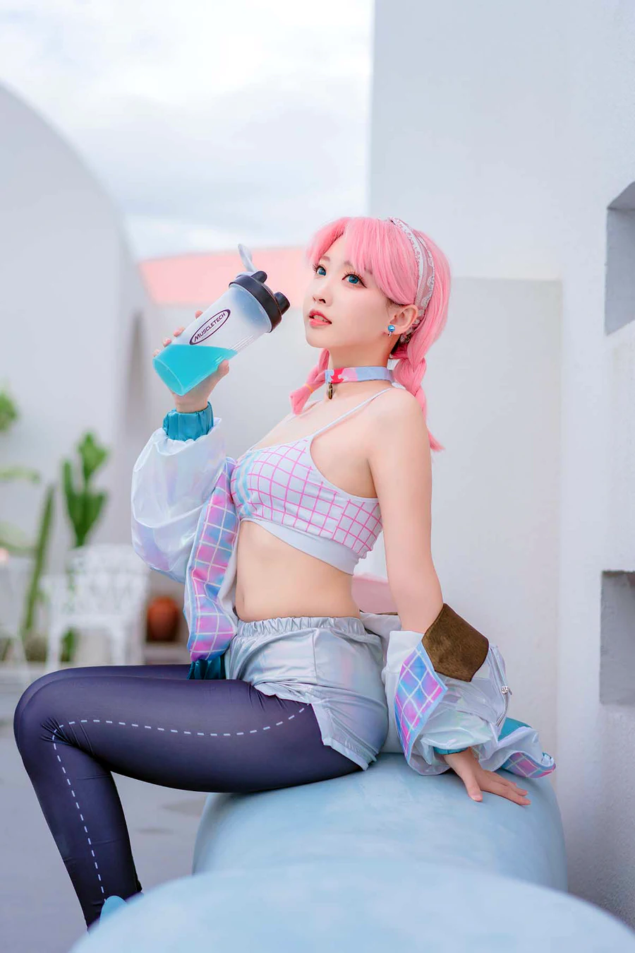 宫本桜 – 蓝毒 cosplay-第1张