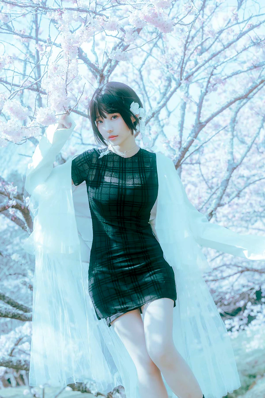Ely_eee(ElyEE子) – 17°C Pink Sakura17°C粉櫻 cosplay-第1张