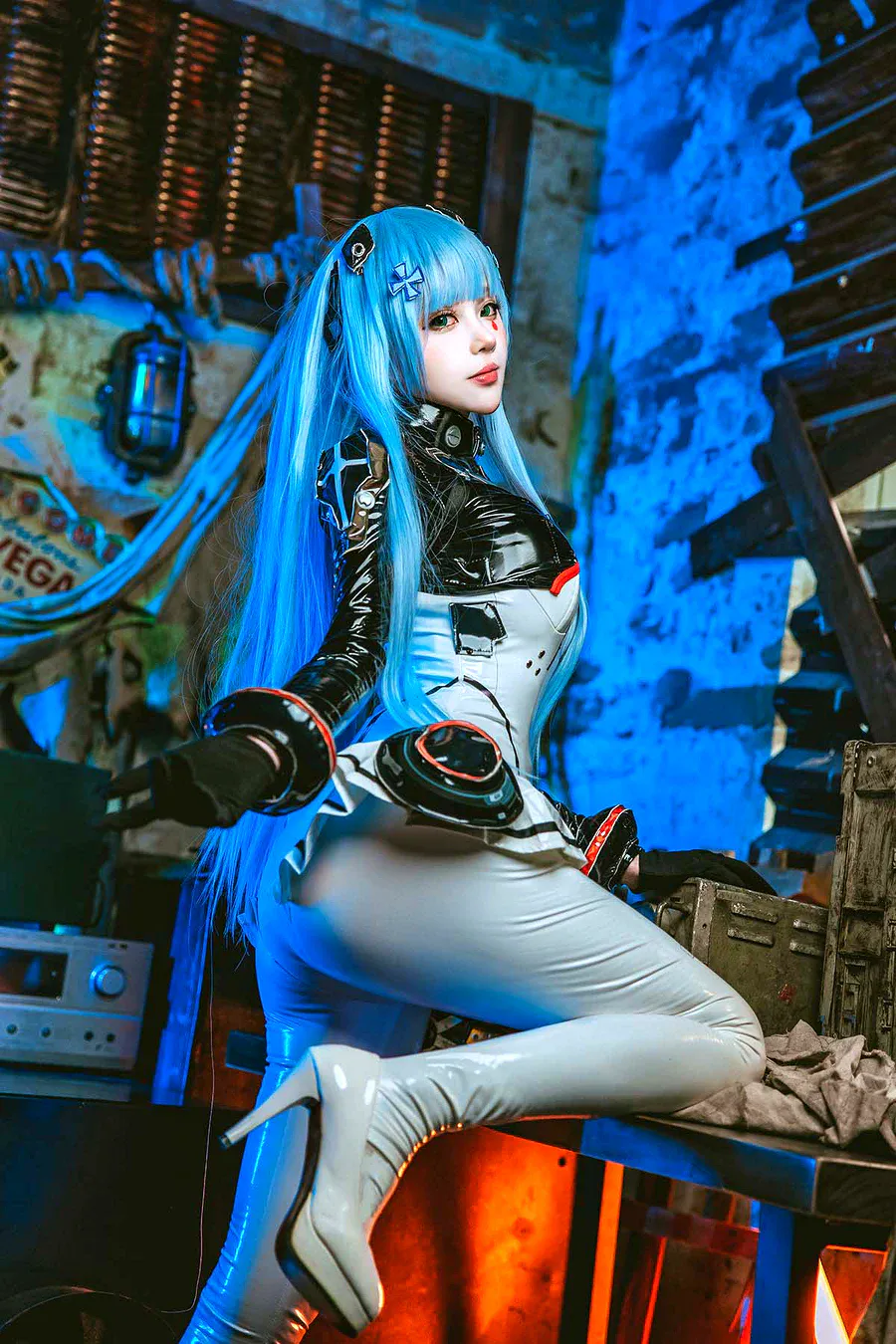 凛子酱 – hk416 cosplay-第1张