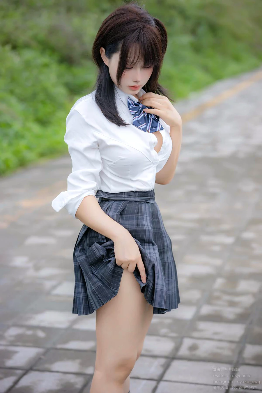 Nyako喵子 – 诱拐 cosplay-第1张