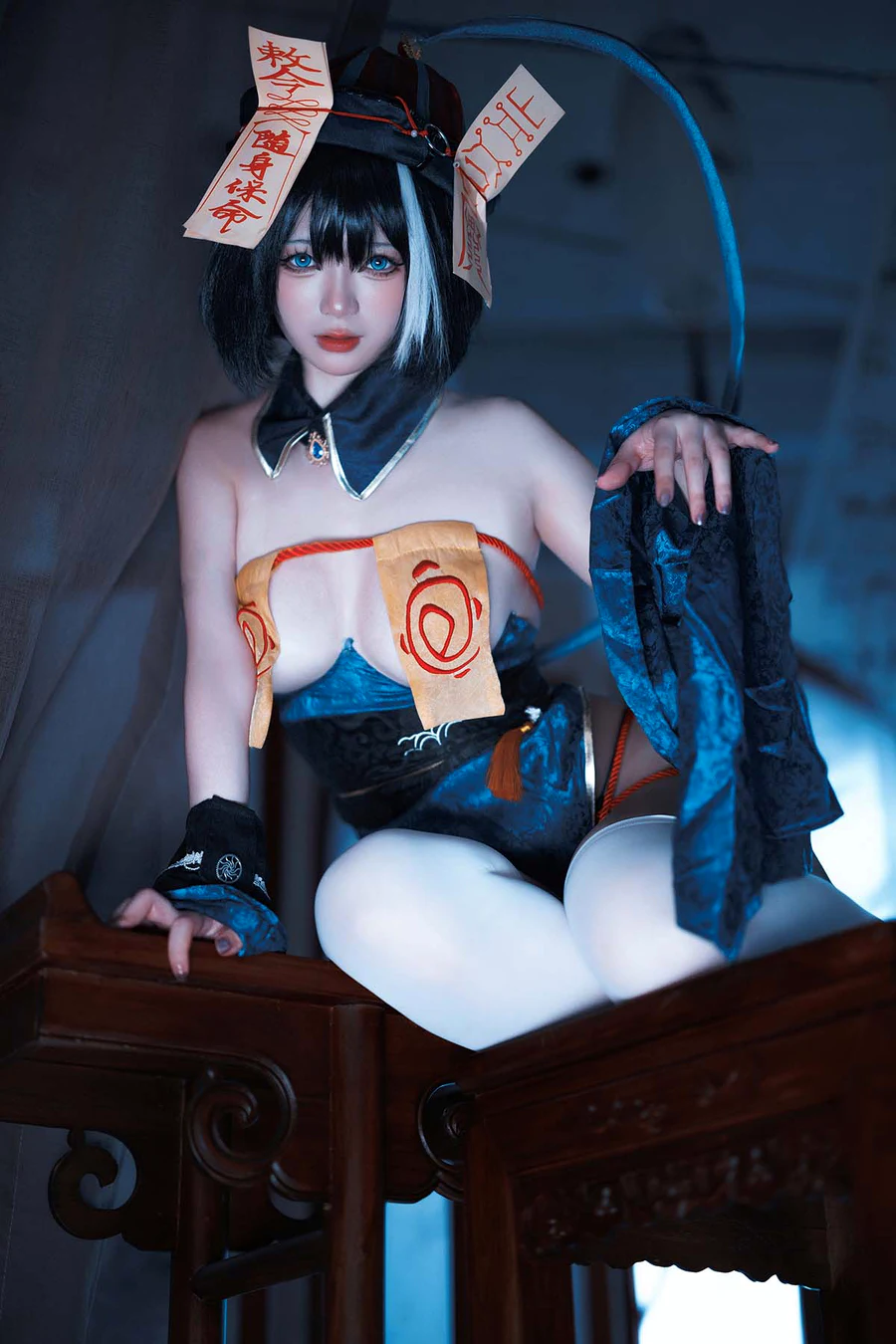 樱落酱w – 碧蓝航线 华甲僵尸 cosplay-第1张