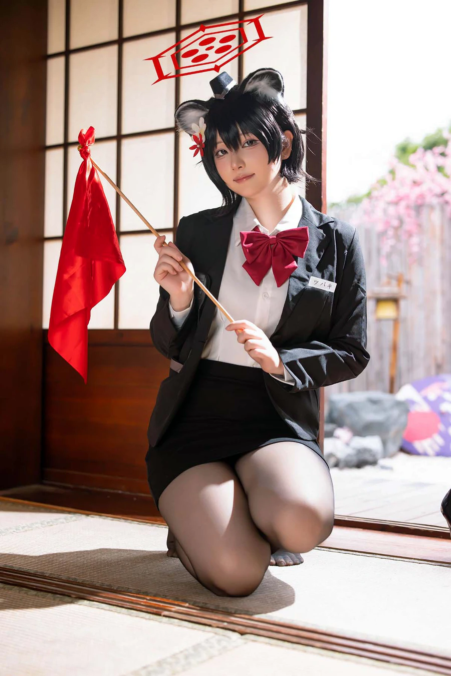 屿鱼 – 椿 cosplay-第1张