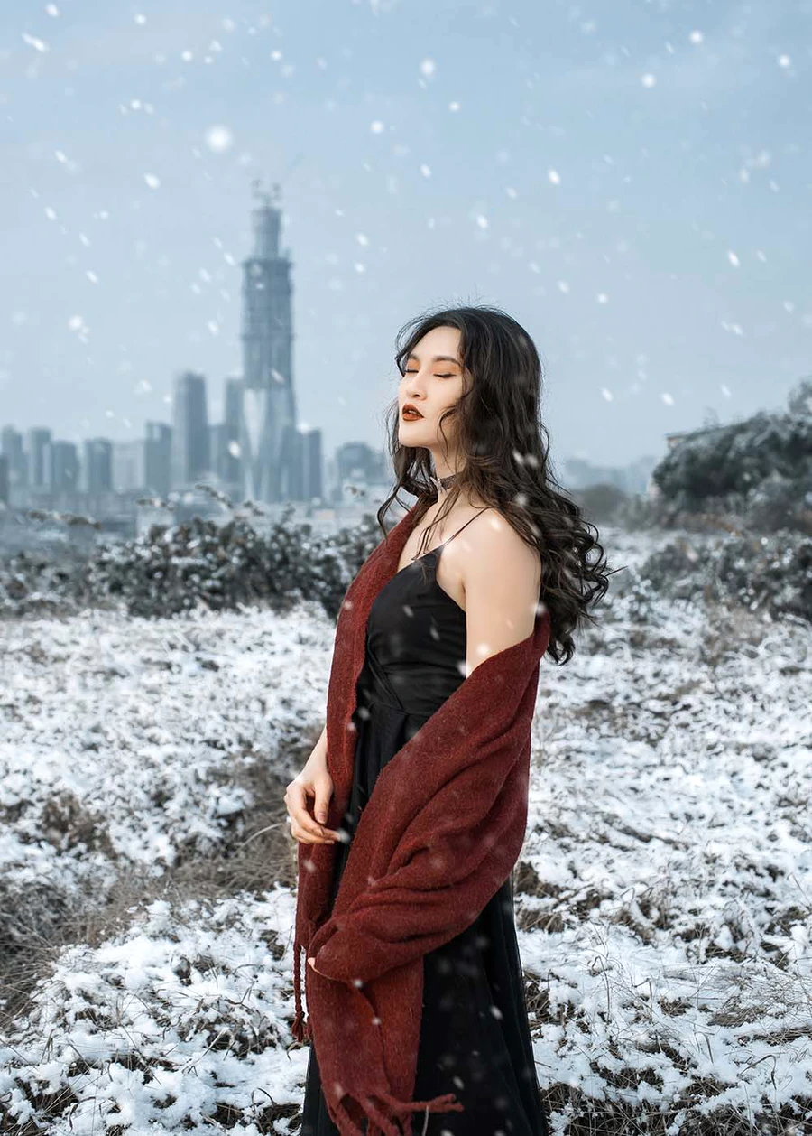 [YITUYU艺图语]2021.12.29 THE SNOW CITY 翠花儿 YITUYU艺图语-第2张