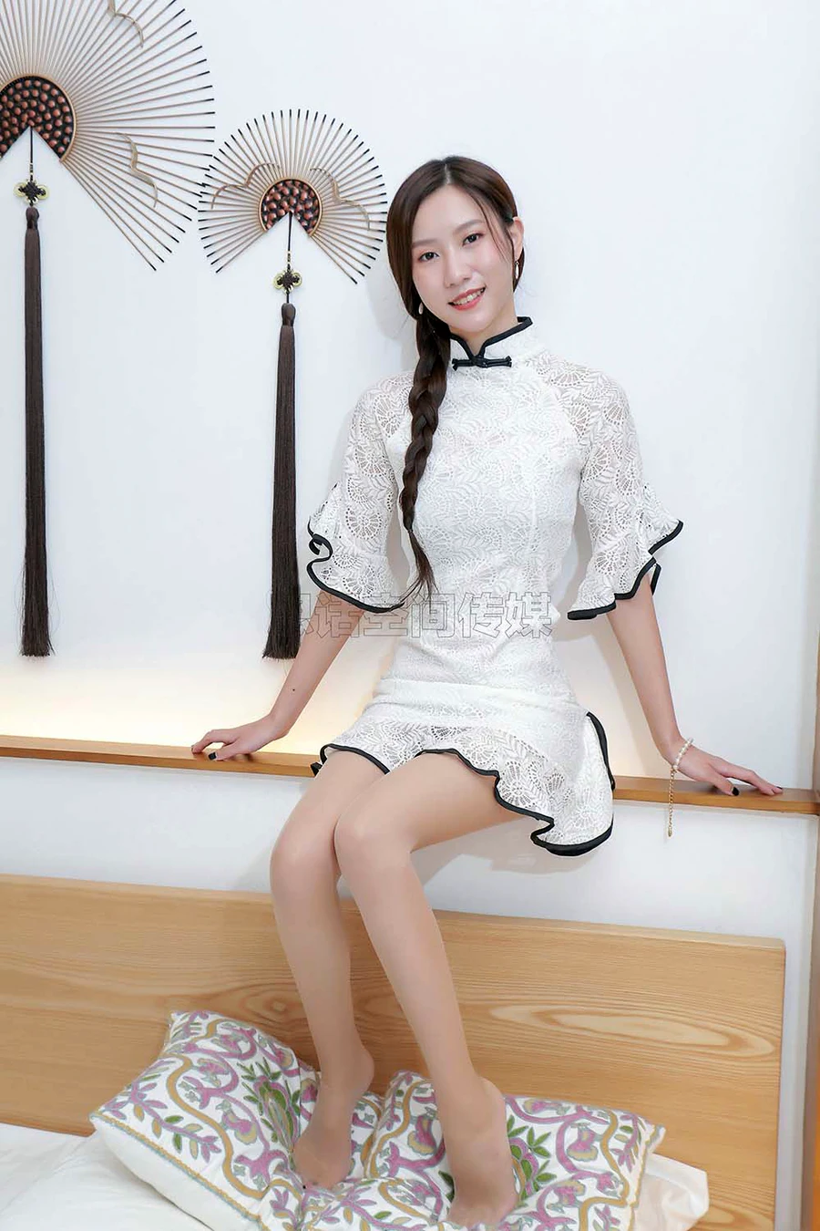 [SiHua思话]SH163 曦然 房间里的旗袍少女 SiHua思话-第1张