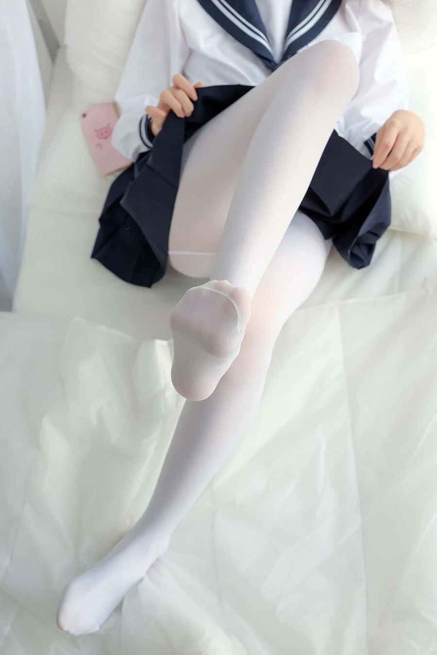 森萝财团写真 SSR-002 白丝水手服 森萝财团-第1张