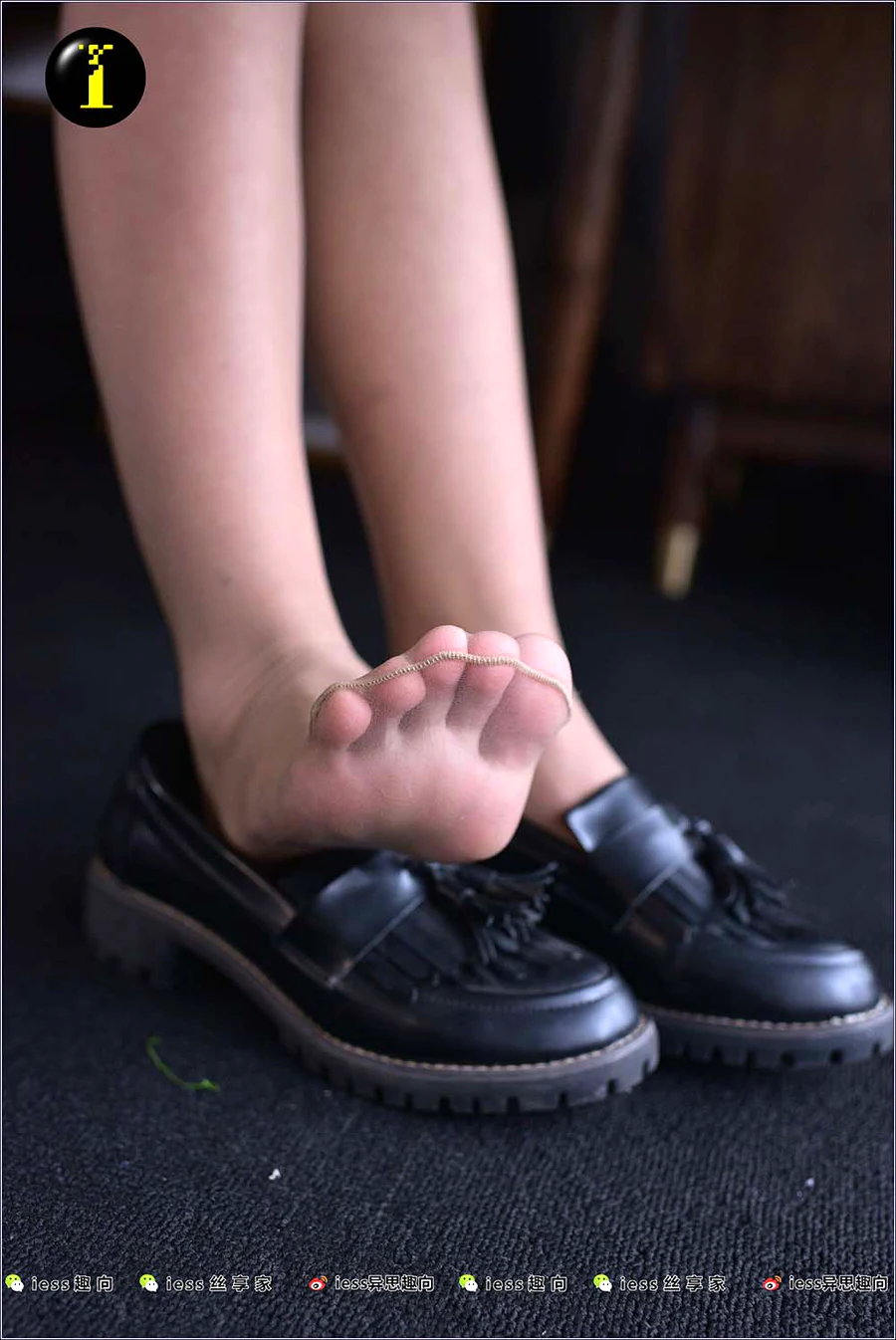 [IESS异思趣向] 普惠集 002 黑妹的JK学生服 IESS异思趣向-第1张