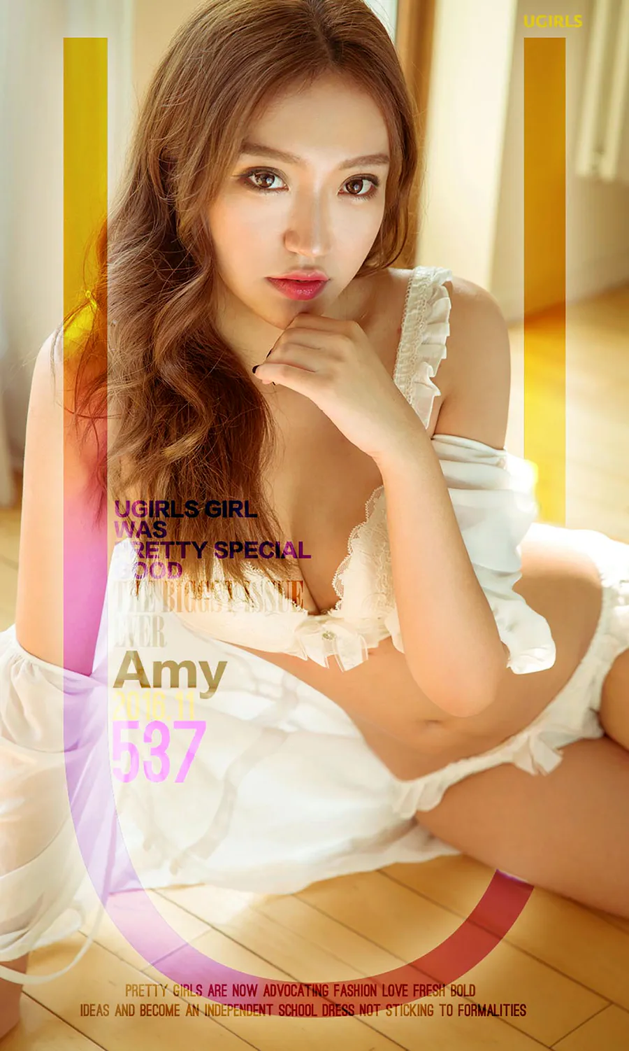 [爱尤物]2016 NO.537 Amy Ugirls爱尤物-第1张