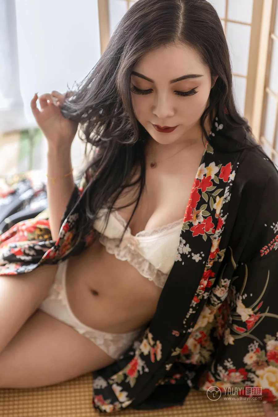 [YALAYI雅拉伊]2019.01.15 NO.167 和风御姐 木子 YALAYI雅拉伊-第2张