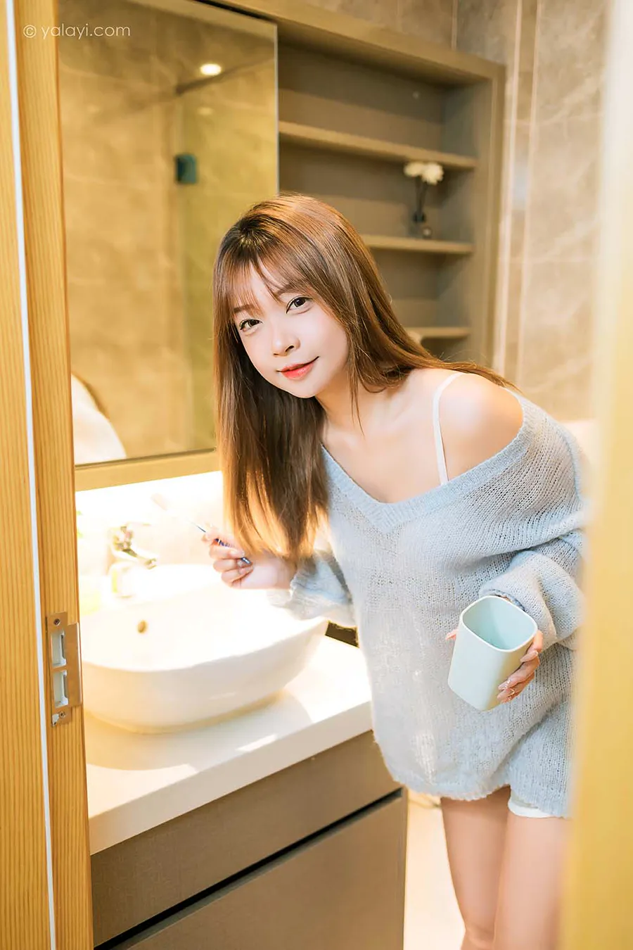 [YALAYI雅拉伊]2023.01.30 NO.1002 家有女友 阿禾 YALAYI雅拉伊-第2张