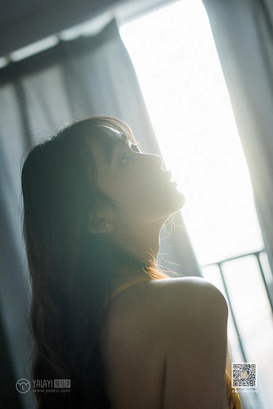 [YALAYI雅拉伊]2020.01.06 NO.512 杏色女孩儿 晓琳 YALAYI雅拉伊-第2张