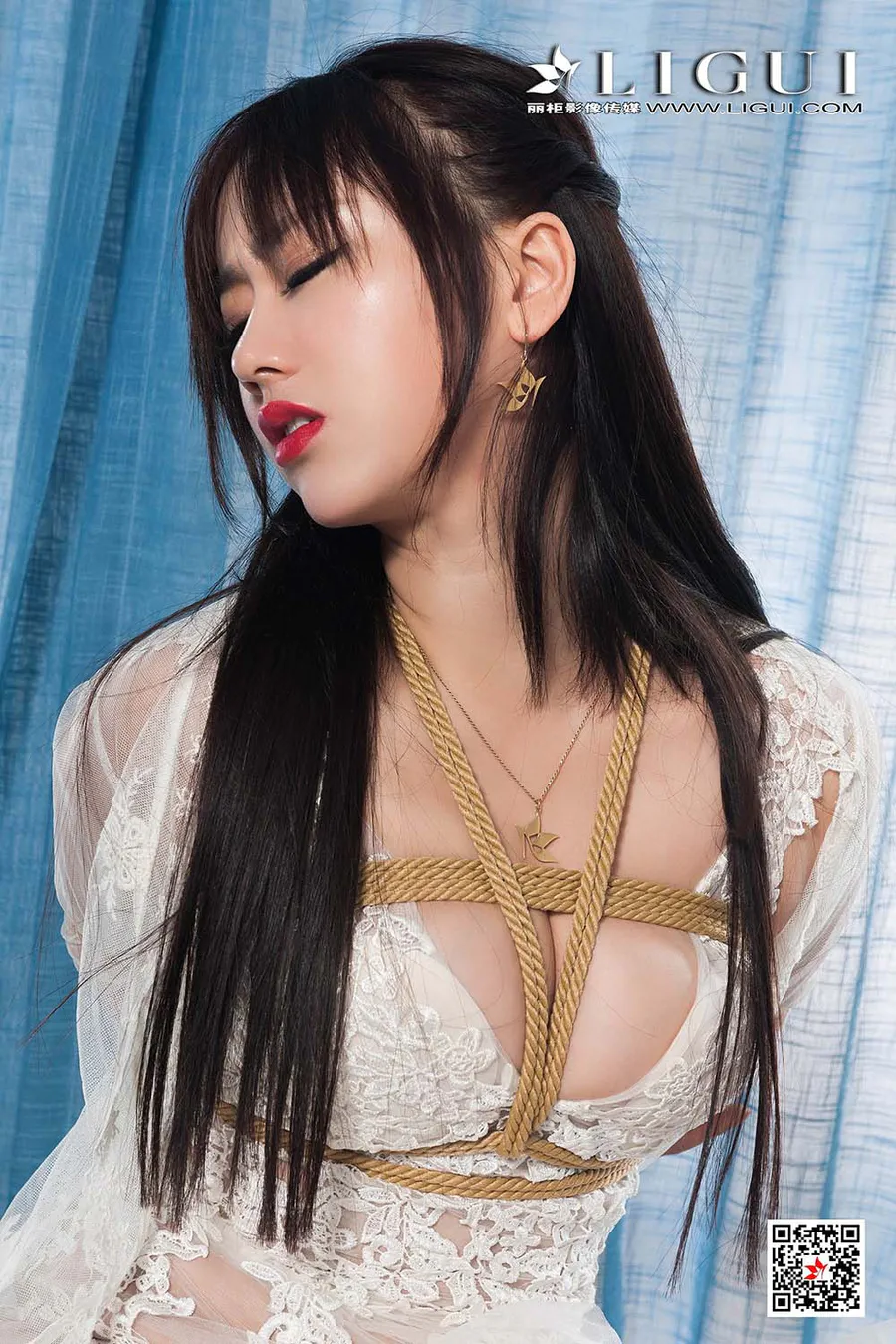 [Ligui丽柜]网络丽人 2019.01.02 Model 然然 Ligui丽柜-第2张