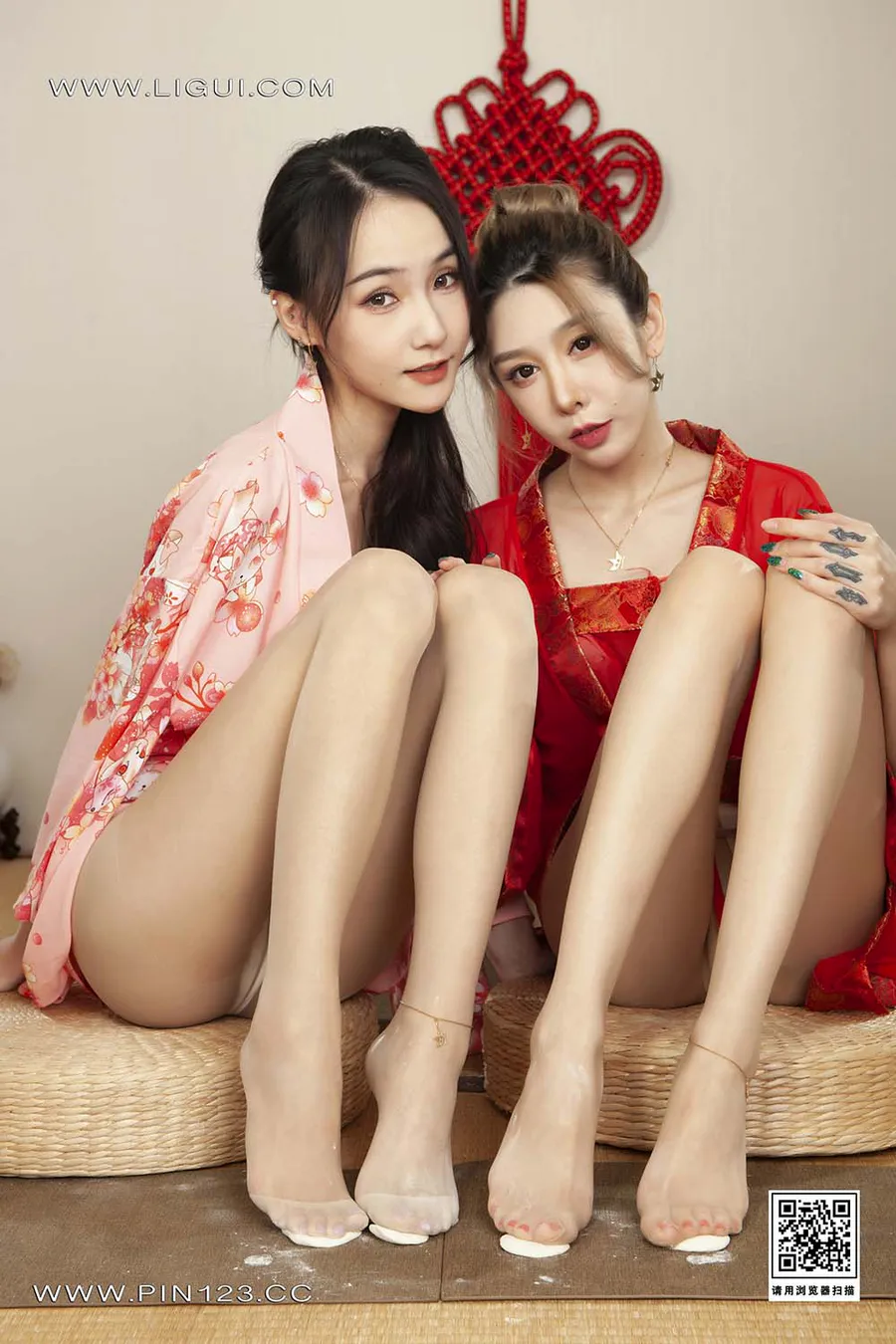 [Ligui丽柜]2023.01.19 花足迎春(上) 兔子＆心心 Ligui丽柜-第2张