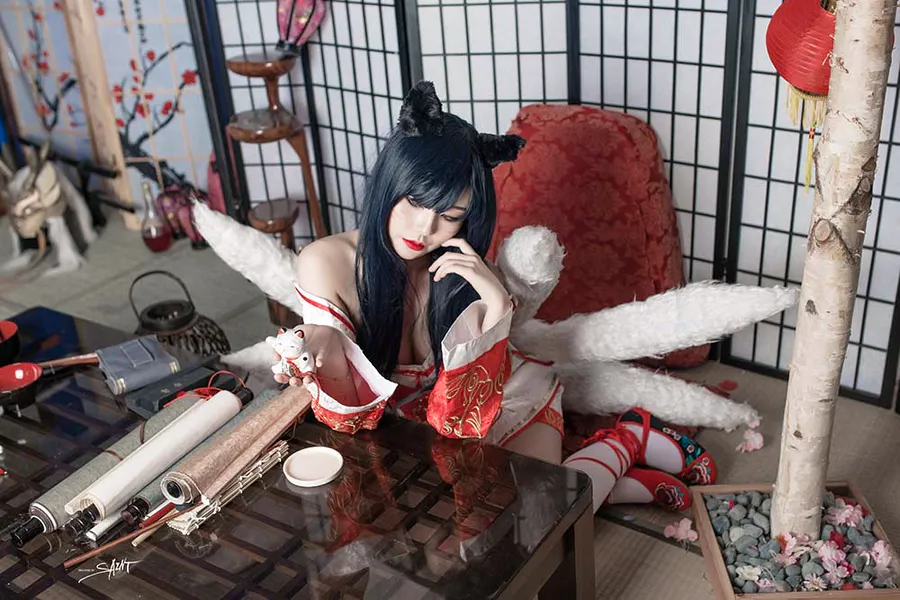 [SaintPhotoLife]Yuna – Ahri (LoL) SaintPhotoLife-第1张