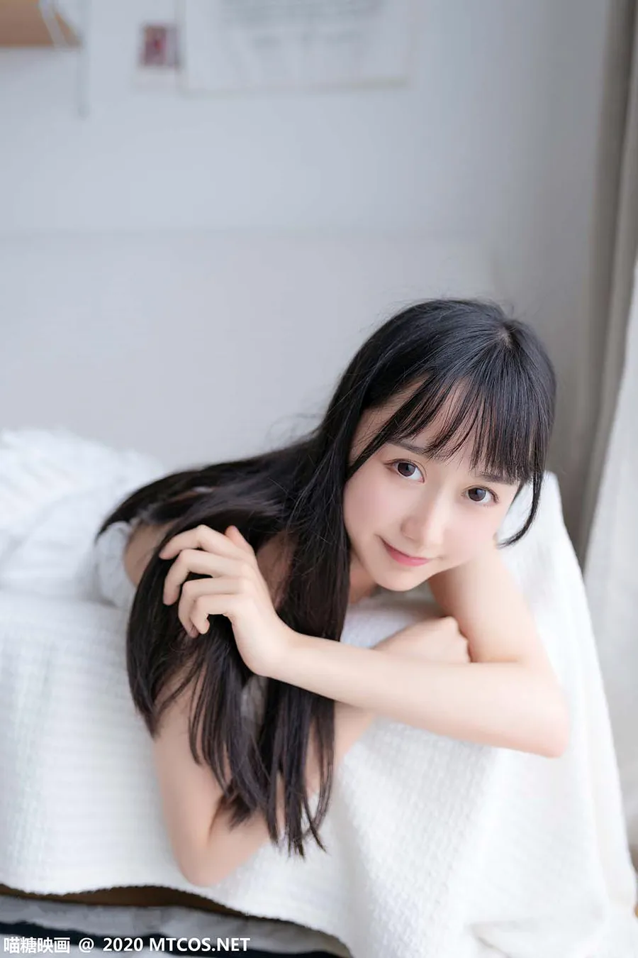 [喵糖映画]VOL.187 白裙少女 喵糖映画-第1张