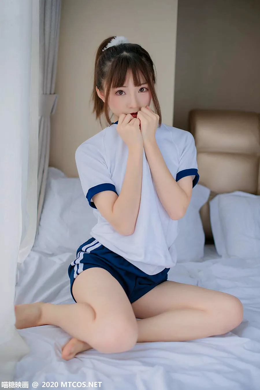 [喵糖映画]VOL.222 清凉体操服 清纯学妹 喵糖映画-第1张