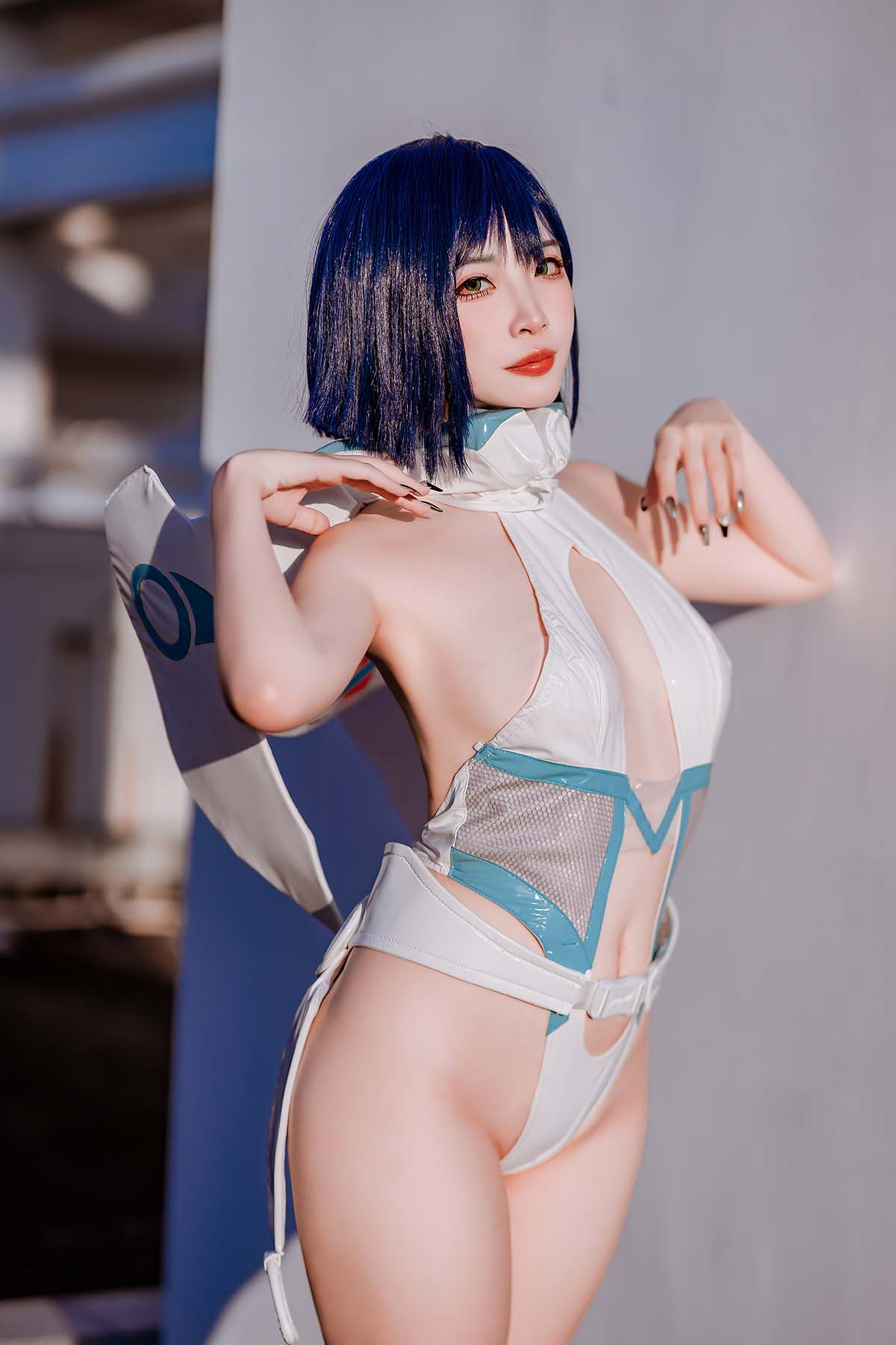 二佐Nisa – 战斗服 cosplay-第1张